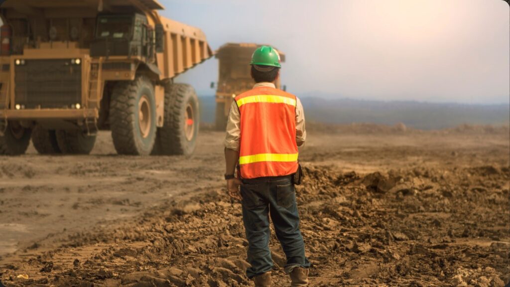 mining male picture
